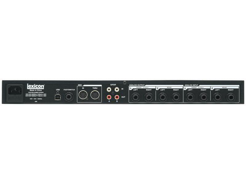 Lexicon MX400 XL | Signal processing - SONOLOGY Toulouse